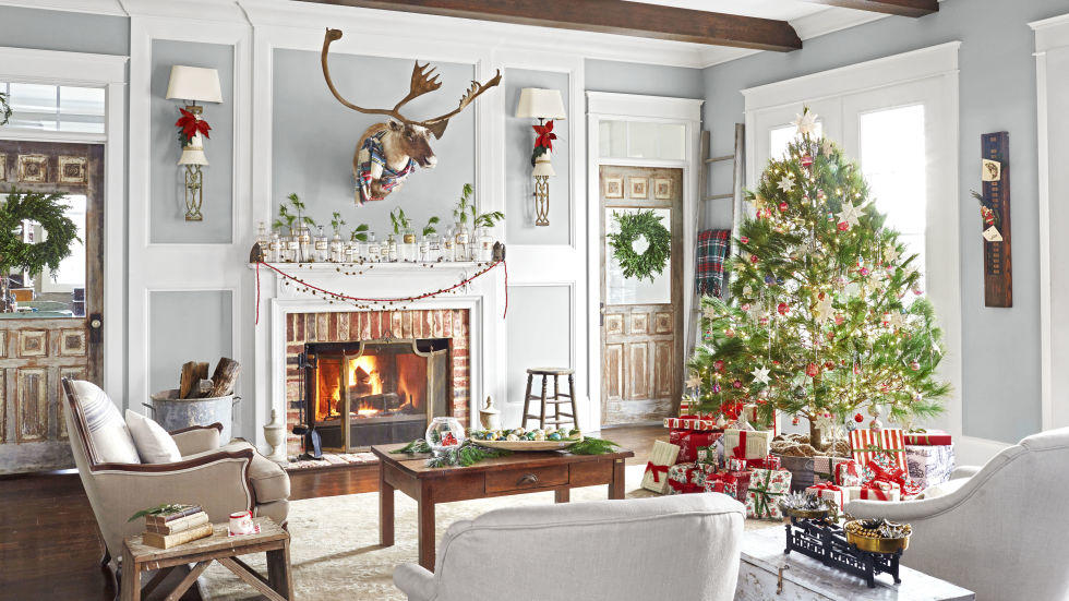 fotosolution-Beautiful-Living-Room Decorating-for-Christmas-Holiday-04