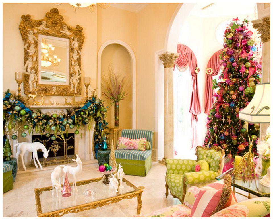 fotosolution-Beautiful-Living-Room Decorating-for-Christmas-Holiday-19